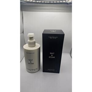 Salt & Stone Body Lotion for Women & Men Black Rose & Oud Restore dry skin  7 oz